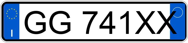 Numer rejestracyjny GG741XX posiada BMW Serie 5