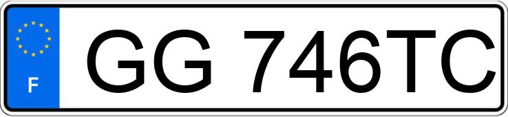 Numer rejestracyjny GG746TC posiada MERCEDES CLASSE C V