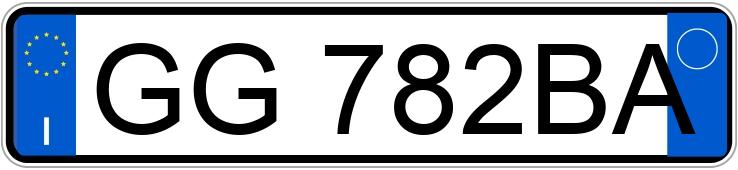 Numer rejestracyjny GG782BA posiada ALFA ROMEO Stelvio