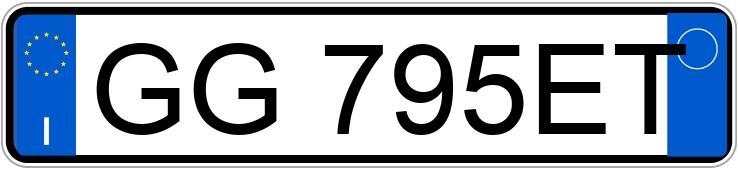 Numer rejestracyjny GG795ET posiada AUDI A4 5a serie