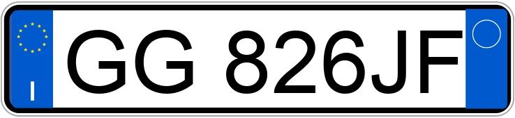 Numer rejestracyjny GG826JF posiada FIAT Tipo