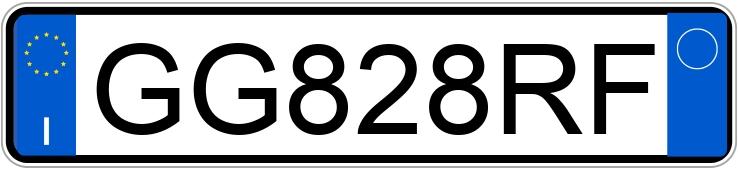 Numer rejestracyjny GG828RF posiada CITROEN C3 3a serie