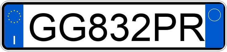 Numer rejestracyjny GG832PR posiada MITSUBISHI Eclipse 2a serie Numer rejestracyjny GG832PR posiada MITSUBISHI Eclipse 2a serie
