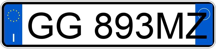 Numer rejestracyjny GG893MZ posiada PORSCHE Macan