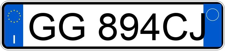 Numer rejestracyjny GG894CJ posiada FIAT 500 Numer rejestracyjny GG894CJ posiada FIAT 500