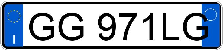 Numer rejestracyjny GG971LG posiada JEEP Compass 2a serie Numer rejestracyjny GG971LG posiada JEEP Compass 2a serie