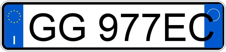 Il numero di registrazione GG977EC ha FORD FOCUS