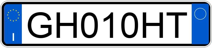 Numer rejestracyjny GH010HT posiada BMW Serie 4 G.C.