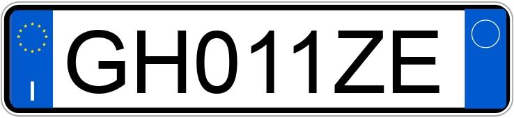 Numer rejestracyjny GH011ZE posiada FORD Fiesta 7a serie