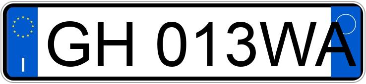 Numer rejestracyjny GH013WA posiada PORSCHE Cayenne Coupe