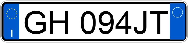 Numer rejestracyjny GH094JT posiada SUZUKI Swift