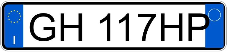Numer rejestracyjny GH117HP posiada MERCEDES Classe E