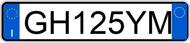 Numer rejestracyjny GH125YM posiada FIAT Tipo