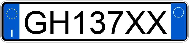 Numer rejestracyjny GH137XX posiada MERCEDES Classe A