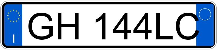 Numer rejestracyjny GH144LC posiada MERCEDES Classe E