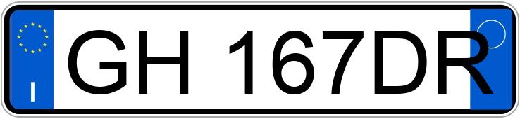 Numer rejestracyjny GH167DR posiada CITROEN C3 3a serie