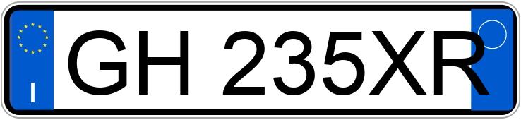 Numer rejestracyjny GH235XR posiada FIAT Tipo Numer rejestracyjny GH235XR posiada FIAT Tipo