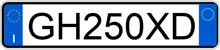 Numer rejestracyjny GH250XD posiada BMW Serie 4 G.C. Numer rejestracyjny GH250XD posiada BMW Serie 4 G.C.