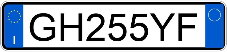 Numer rejestracyjny GH255YF posiada MERCEDES GLA