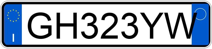 Numer rejestracyjny GH323YW posiada BMW Serie 4 Cbr