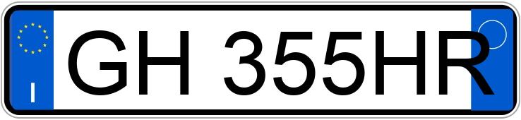 Numer rejestracyjny GH355HR posiada ALFA ROMEO Stelvio