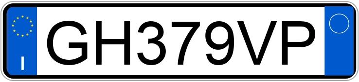 Numer rejestracyjny GH379VP posiada TOYOTA Aygo X