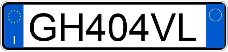 Numer rejestracyjny GH404VL posiada FIAT 500X