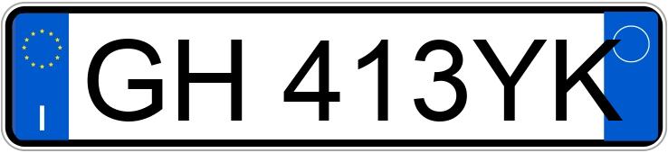 Numer rejestracyjny GH413YK posiada KIA XCeed