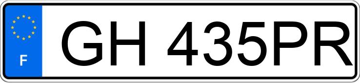 Numer rejestracyjny GH435PR posiada SKODA FABIA