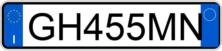 Numer rejestracyjny GH455MN posiada LAND ROVER RR Evoque 2a serie