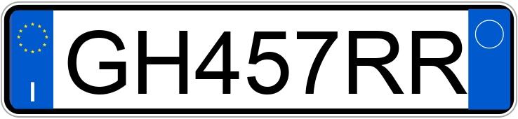 Numer rejestracyjny GH457RR posiada MERCEDES GLA