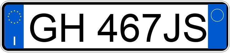 Numer rejestracyjny GH467JS posiada BMW Serie 4 Cpe