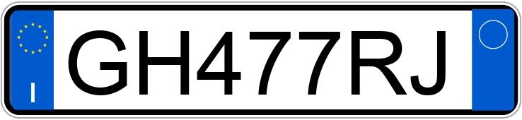 Numer rejestracyjny GH477RJ posiada DR dr 4.0 Numer rejestracyjny GH477RJ posiada DR dr 4.0