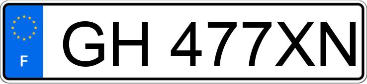 Numer rejestracyjny GH477XN posiada BMW SERIE 3