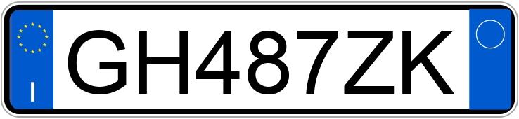 Numer rejestracyjny GH487ZK posiada VOLKSWAGEN Golf 8a serie Numer rejestracyjny GH487ZK posiada VOLKSWAGEN Golf 8a serie
