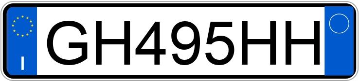 Numer rejestracyjny GH495HH posiada BMW Serie 4 Cbr