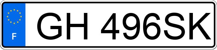 Numer rejestracyjny GH496SK posiada CITROEN C4 III