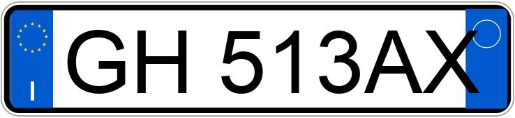 Numer rejestracyjny GH513AX posiada CITROEN C3 3a serie