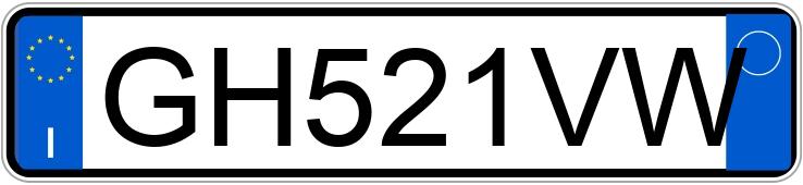 Numer rejestracyjny GH521VW posiada FORD Fiesta 7a serie