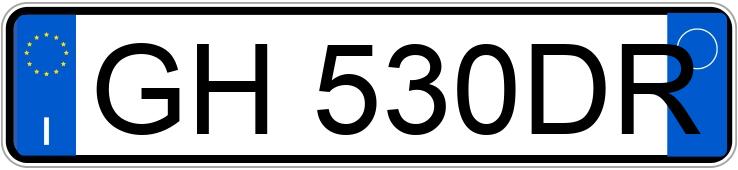 Numer rejestracyjny GH530DR posiada DACIA Duster 2a serie