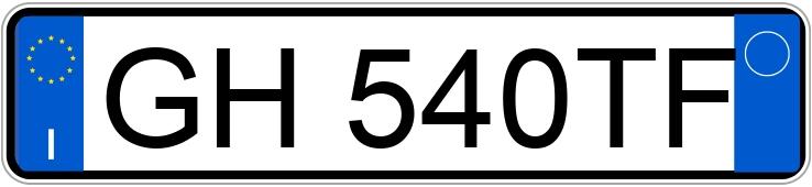 Numer rejestracyjny GH540TF posiada FORD Puma Numer rejestracyjny GH540TF posiada FORD Puma