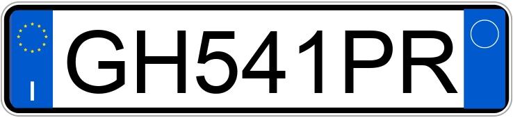 Numer rejestracyjny GH541PR posiada AUDI Q3 2a serie