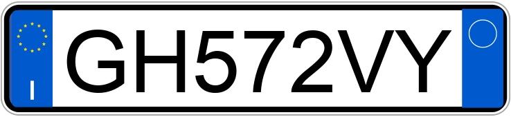 Numer rejestracyjny GH572VY posiada BMW Serie 2 Cabrio