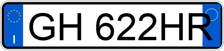 Numer rejestracyjny GH622HR posiada ALFA ROMEO Giulia Numer rejestracyjny GH622HR posiada ALFA ROMEO Giulia