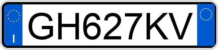 Numer rejestracyjny GH627KV posiada AUDI Q3 2a serie
