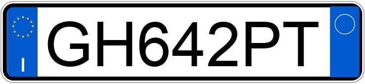 Numer rejestracyjny GH642PT posiada FIAT 500X Numer rejestracyjny GH642PT posiada FIAT 500X