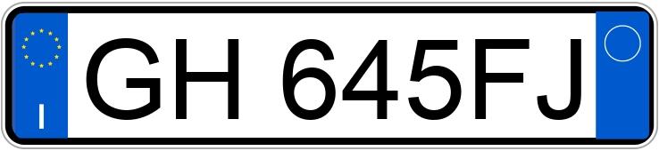 Numer rejestracyjny GH645FJ posiada FIAT Punto 1a serie Numer rejestracyjny GH645FJ posiada FIAT Punto 1a serie