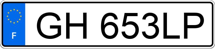 Die Registrierungsnummer GH653LP hat OPEL MOKKA II