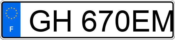 Numer rejestracyjny GH670EM posiada MAZDA MX-30