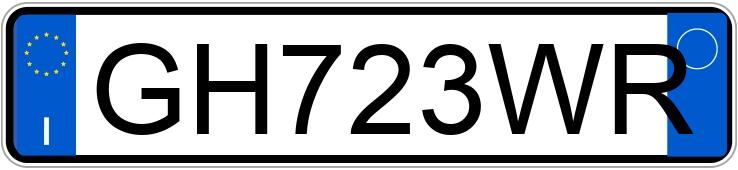 Numer rejestracyjny GH723WR posiada MERCEDES Classe A